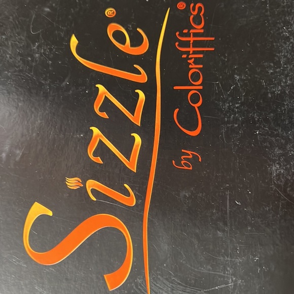 Sizzle coloriffics platform  stilettos black w  stones - Picture 6 of 9